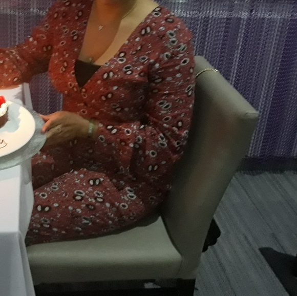 Free People Floral jumpsuit 💢Host Pick!💢 - Picture 5 of 9